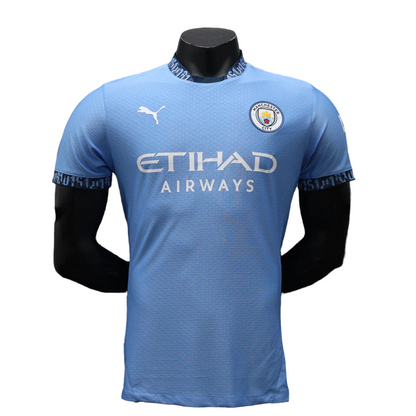 Camiseta local del Manchester City versión jugador 2024/25