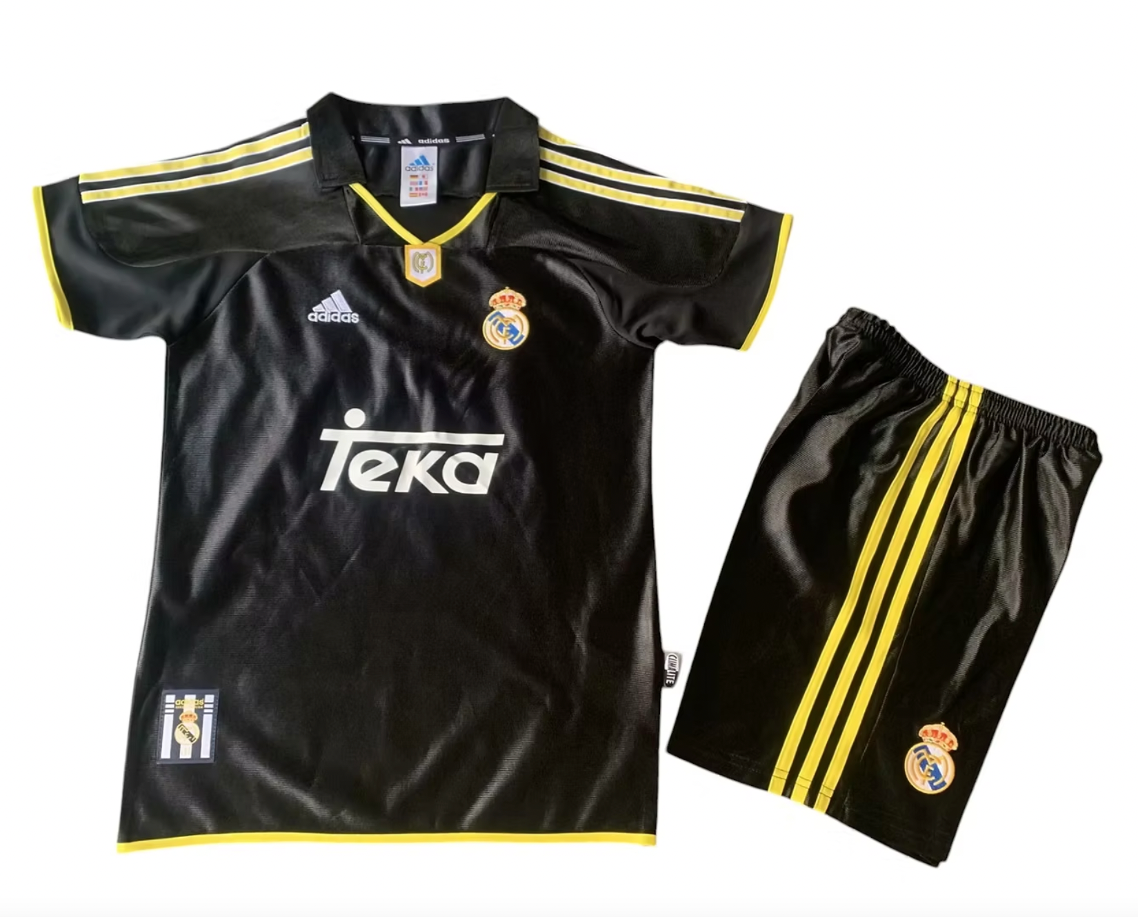 Real Madrid Away retro  Kids Kit 1999/2000