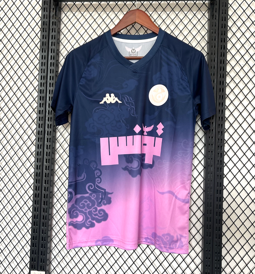 Tunisia Carthage Eagles Jersey Pink Blue