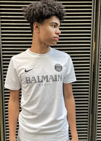 PSG X Balmain white