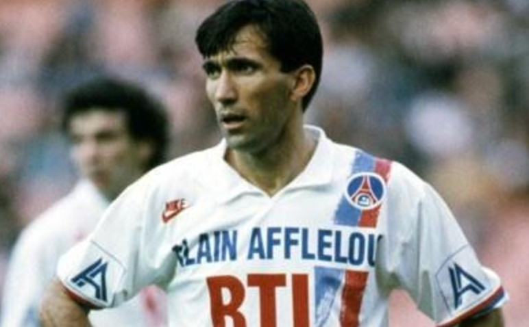 1990-1991 Paris Saint-Germain Auswärts-Retrotrikot