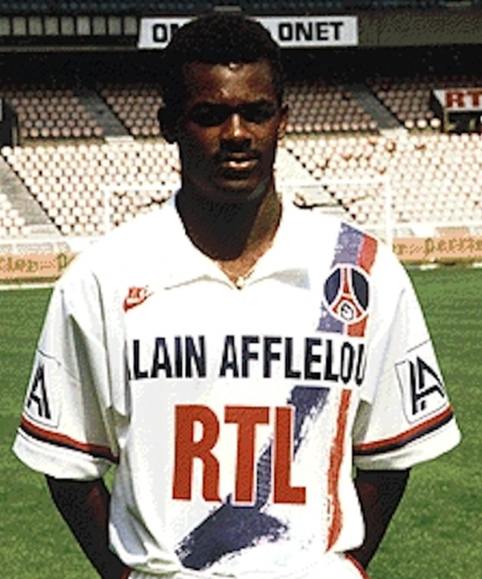 1990-1991 Paris Saint-Germain Auswärts-Retrotrikot