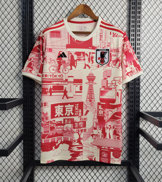 Camiseta roja de edición limitada de Japón Tokio