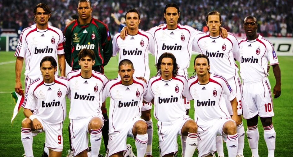 AC Milan away retro kit 2006-2007