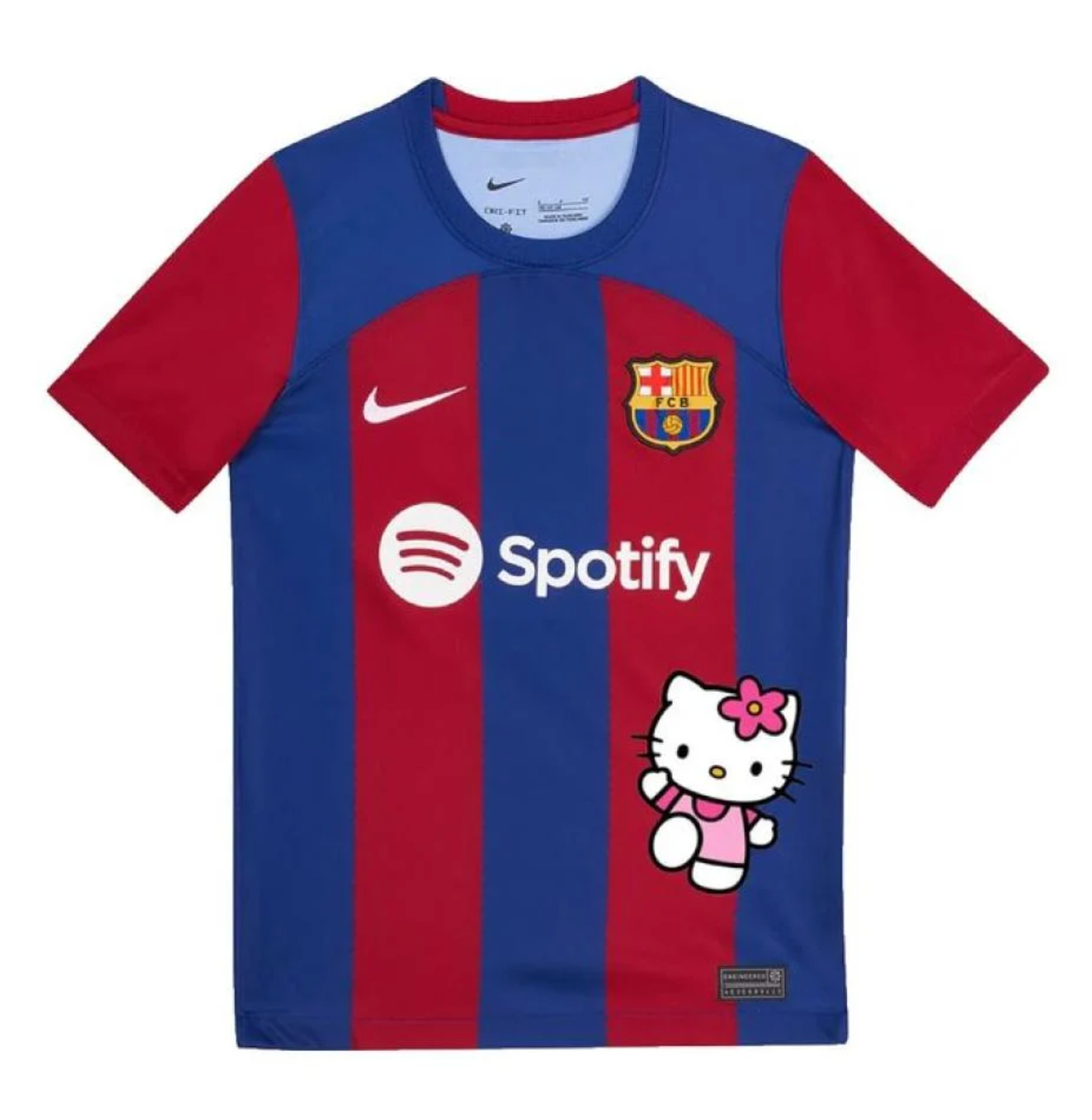 Barcelona Hello Kitty jersey