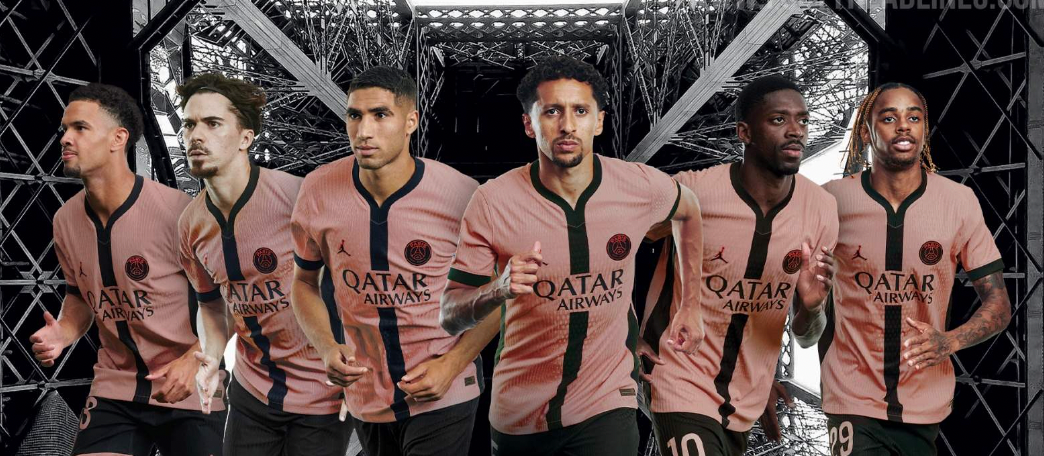 24/25  PSG Third kit pink