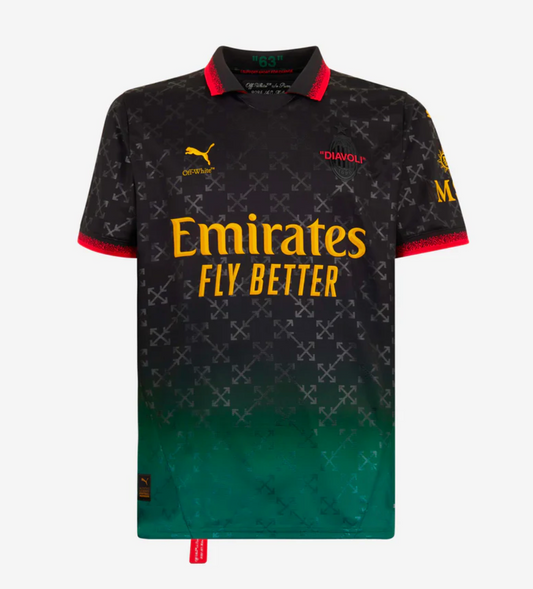 AC Milan x Off-White 2025/2026 (BLACK)