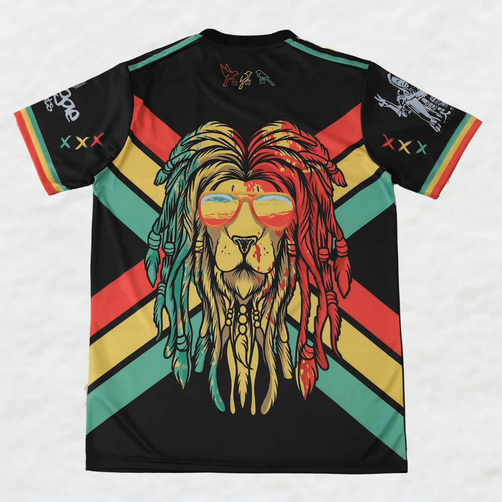 AJAX 2023/24 „BOB MARLEY“ LIMITIERTE AUFLAGE-TRIKOT (LÖWE)