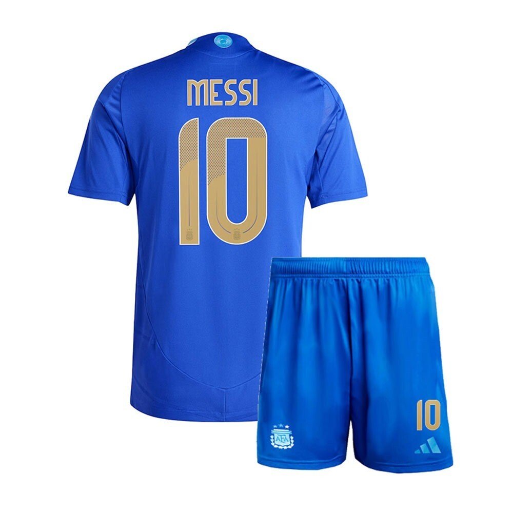 Argentina Away kit kids 2024/2025 with Messi 10