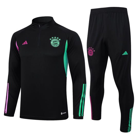 Bayern Munich 23-24  Black  Tracksuit