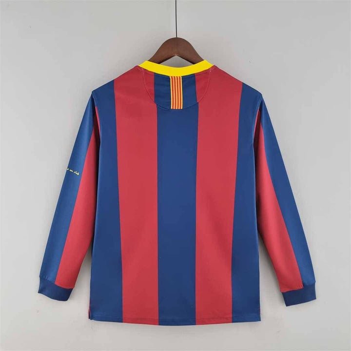 FC Barcelona 2010-2011 Long Sleeve Home Kit