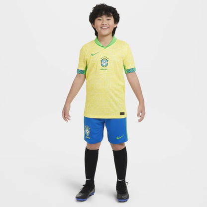 Brazil Home kit kids 2024/2025