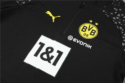 Borussia Dortmund 23-24 Schwarzer Trainingsanzug