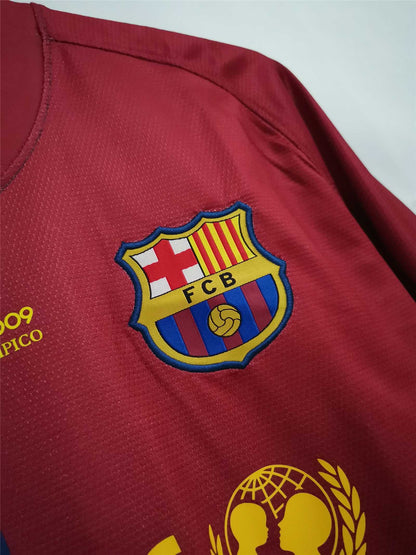 2008/2009 Barcelona Heimfinale Roma Trikot