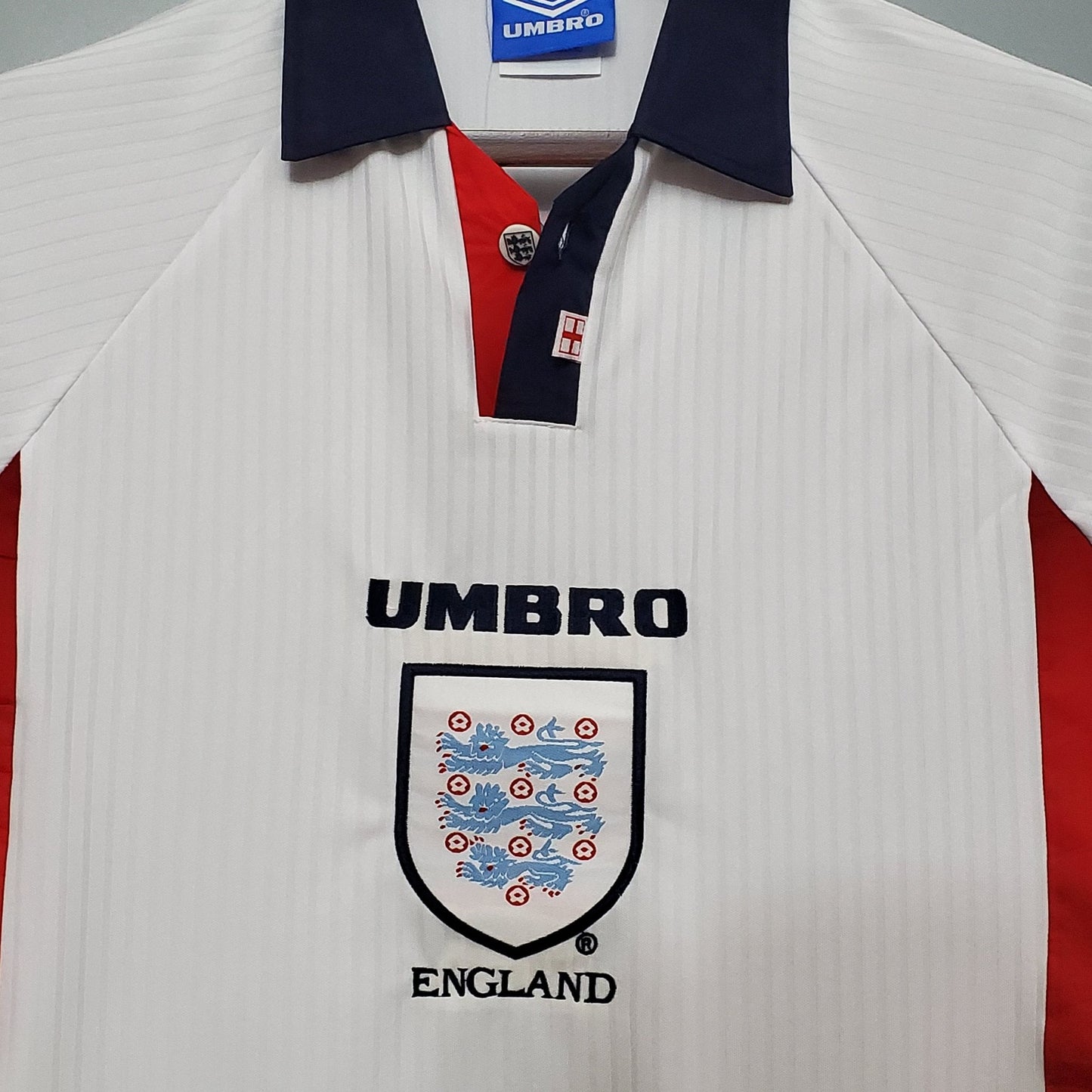 1998 England Heimtrikot im Retro-Look