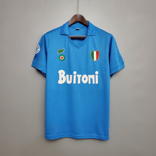 1987-1988 Napoli Home kit