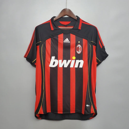 Camiseta retro de local del AC Milan 2006-2007