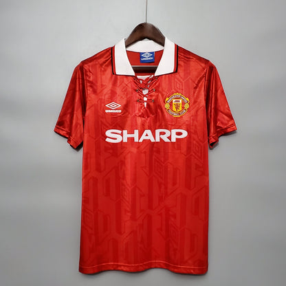 Equipación retro de local del MANCHESTER UNITED 1992-1994