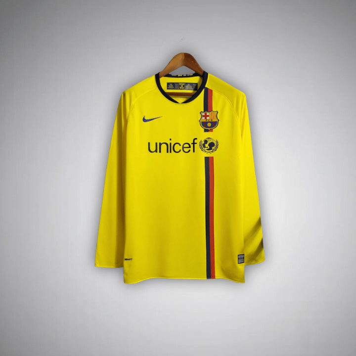 FC Barcelona 2008-2009 Long Sleeve Away Kit