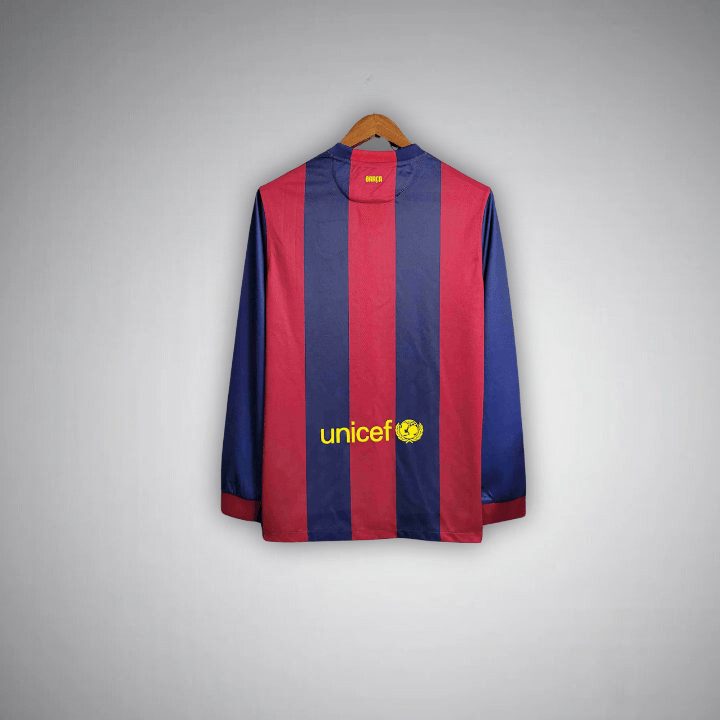 FC Barcelona 2014-2015 Long Sleeve Home Kit