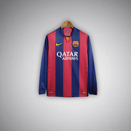 FC Barcelona 2014-2015 Long Sleeve Home Kit