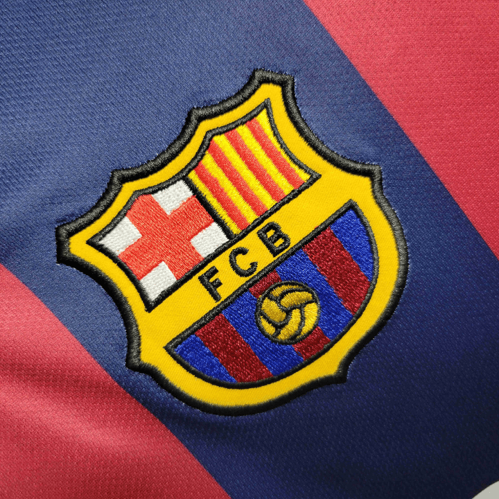 FC Barcelona 2014-2015 Long Sleeve Home Kit