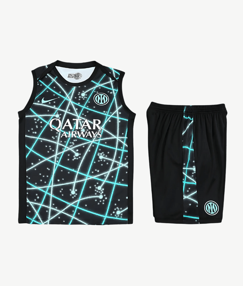 Inter Milan Neon Galaxy Sleeveless Training Set 2025/2026