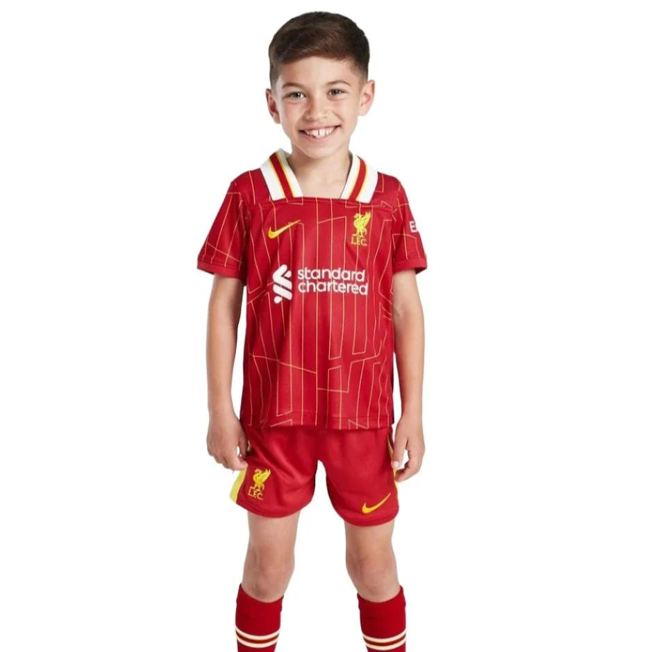 LIVERPOOL HOME KIT NIÑOS 2024/25