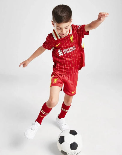 LIVERPOOL HOME KIT NIÑOS 2024/25