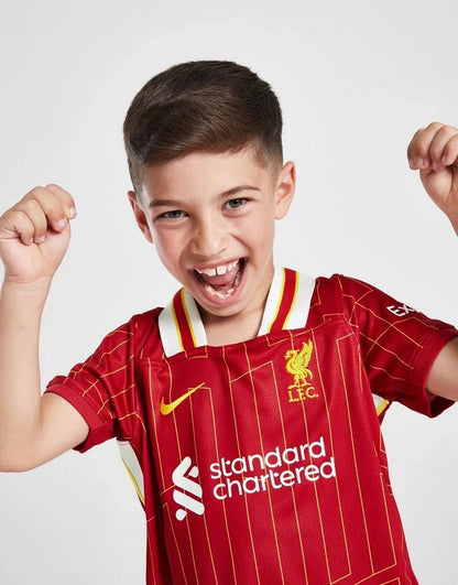 LIVERPOOL HOME KIT NIÑOS 2024/25