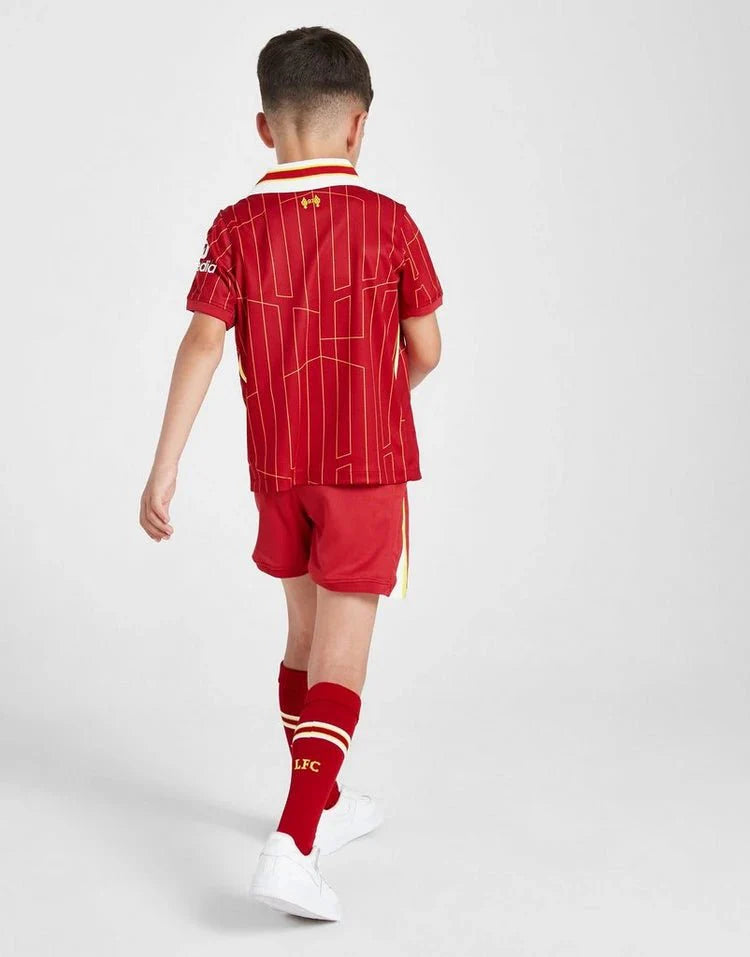 LIVERPOOL HOME KIT NIÑOS 2024/25