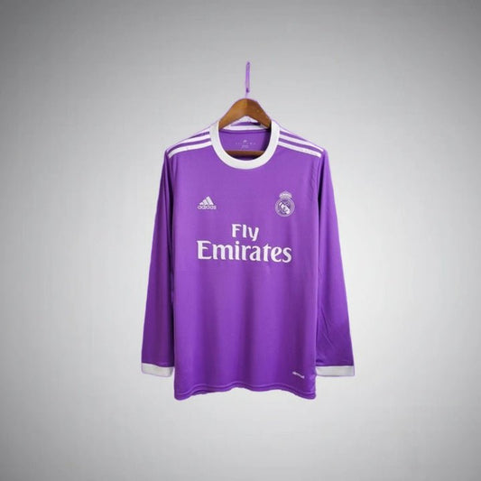 2016/2017 Real Madrid Away Long Sleeve Kit