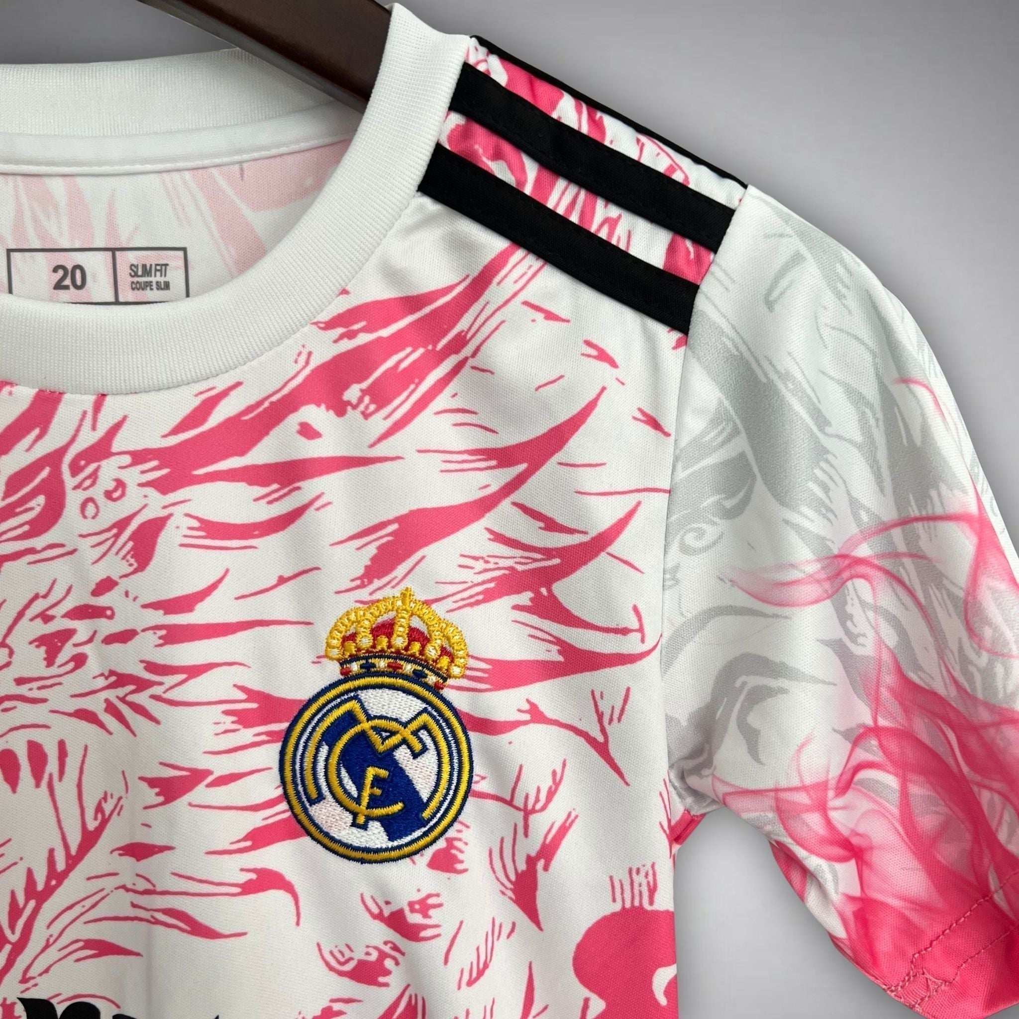Real Madrid Pink Dragon jersey