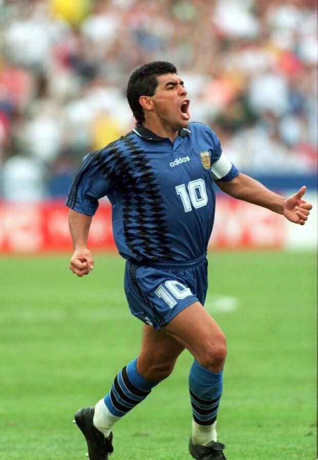 1994 Argentina away retro kit