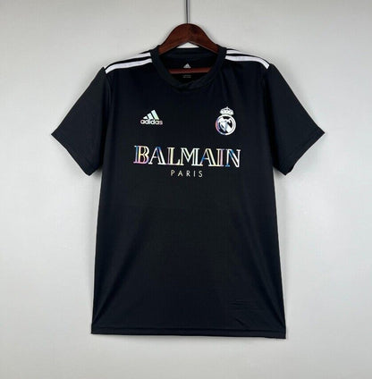 Camiseta REAL MADRID x BALMAIN Negra