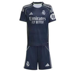25/26 Kids Real Madrid Away Kit
